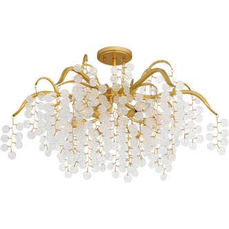 Maple Six Light Semi-Flush Mount (MAP1728GFL)