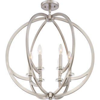Orion Six Light Semi-Flush Mount (ON1724BN)
