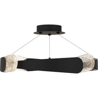 Saffron LED Semi-Flush Mount (PCSAF1724MBK)