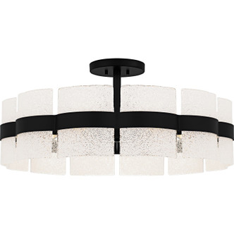 Quoizel - SWE1730MBK - Six Light Semi-Flush Mount - Sweeney - Matte Black