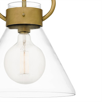 Webster One Light Semi Flush Mount (WBS1712WS)