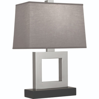 Robert Abbey - 101G - One Light Table Lamp - Doughnut - Antique Silver