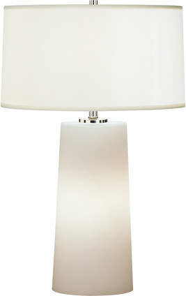 Robert Abbey - 1580W - Two Light Accent Lamp - Rico Espinet Olinda - Frosted White Cased Glass w/Night Light