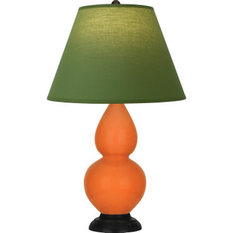 Robert Abbey - 1655G - One Light Accent Lamp - Small Double Gourd - Pumpkin Glazed Ceramic w/Deep Patina Bronze