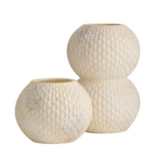 Arteriors - AVS13 - Vases Set of 2 - Kayli - Egg Shell