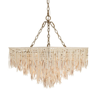Arteriors - DMS22 - Six Light Chandelier - Josephine - Natural