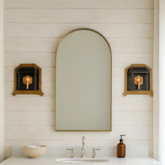 Gaslighter One Light Wall Sconce (542W01ZNCBRZ)