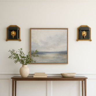 Gaslighter One Light Wall Sconce (542W01ZNCBRZ)