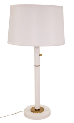 House of Troy - RU750-WT - Three Light Table Lamp - Rupert - White