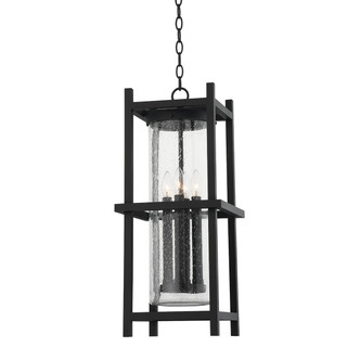 Troy Lighting - F7526-TBK - Four Light Exterior Lantern - Carlo - Textured Black
