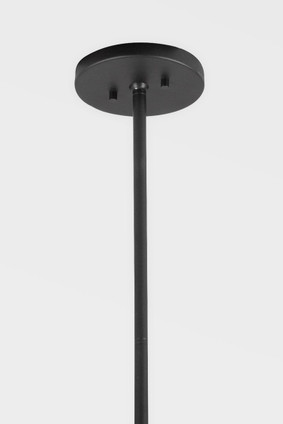 Leo Three Light Chandelier (F7813-SBK)