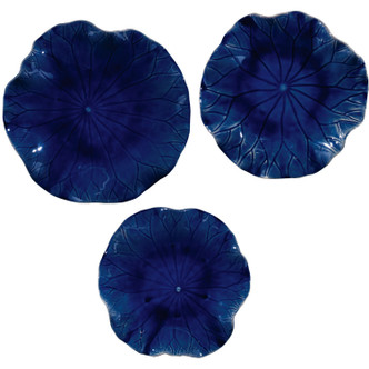 Uttermost - 04253 - Wall Decor S/3 - Abella - Cobalt Blue