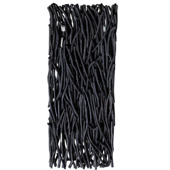 Gathered Teak Wall Decor (04331)