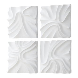 Uttermost - 04368 - Wall Decor S/4 - Snowdrift - White