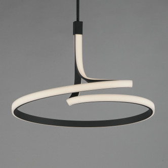 Serpentine LED Pendant (E30664-BK)