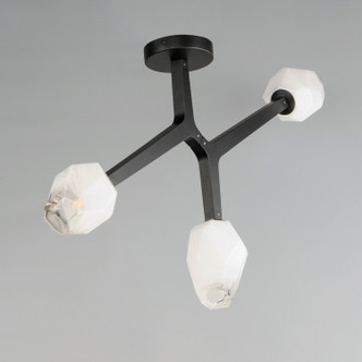 ET2 - E32790-93BK - LED Flush Mount - Blossom - Black