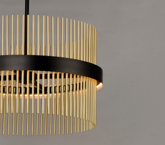 Chimes WiZ LED Pendant (E34207-BKSBR)