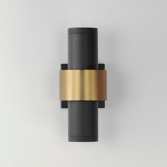 Reveal Outdoor LED Outdoor Wall Sconce (E34754-BKGLD)