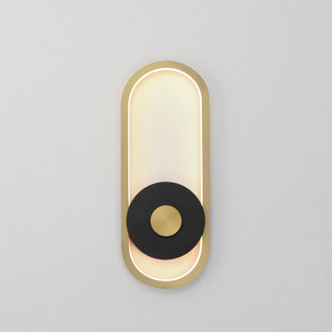 Gravity LED Outdoor Wall Sconce (E42104-BKGLD)