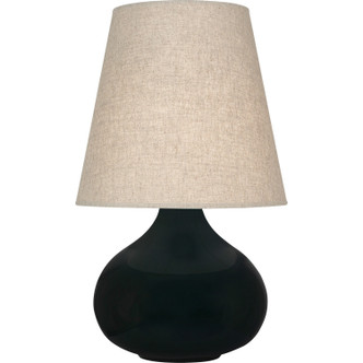 Robert Abbey - OS91 - One Light Accent Lamp - Small June - Obsidian Glazed Ceramic