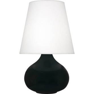 Robert Abbey - OS93 - One Light Accent Lamp - Small June - Obsidian Glazed Ceramic