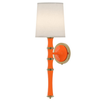 Robert Abbey - PM87 - One Light Wall Sconce - Kane - Pumpkin w/Modern Brass