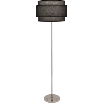 Robert Abbey - RB133 - One Light Floor Lamp - Decker - Polished Nickel