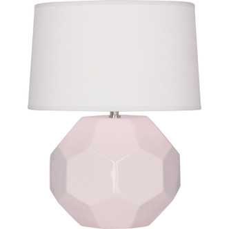 Robert Abbey - RW01 - One Light Table Lamp - Franklin - Rose Water Glazed Ceramic