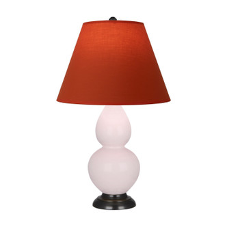 Robert Abbey - RW11T - One Light Accent Lamp - Small Double Gourd - Rose Water Glazed Ceramic w/Deep Patina Bronze
