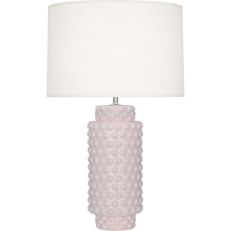 Robert Abbey - RW800 - One Light Table Lamp - Dolly - Rose Water Glazed Textured Ceramic
