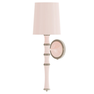 Robert Abbey - RW88X - One Light Wall Sconce - Kane - Rose Water w/Polished Nickel