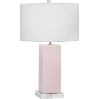 Robert Abbey - RW995 - One Light Table Lamp - Harvey - Rose Water Glazed Ceramic