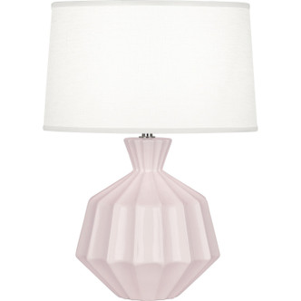 Robert Abbey - RW999 - One Light Table Lamp - Orion - Rose Water Glazed Ceramic