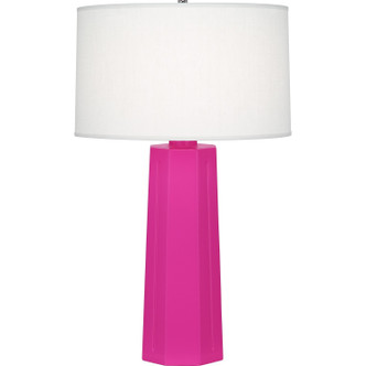 Robert Abbey - RZ960 - One Light Table Lamp - Mason - Razzle Rose Glazed Ceramic