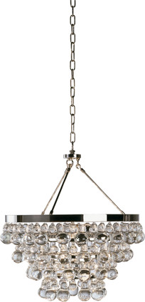 Robert Abbey - S1000 - Four Light Chandelier - Bling - Polished Nickel
