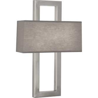 Robert Abbey - S115G - Two Light Wall Sconce - Doughnut - Antique Silver