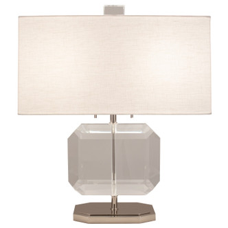 Robert Abbey - S1197 - Two Light Accent Lamp - Jacqueline - Polished Nickel w/Clear Crystal