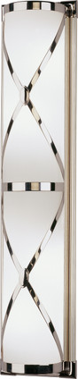 Robert Abbey - S1987 - Four Light Wall Sconce - Chase - Polished Nickel
