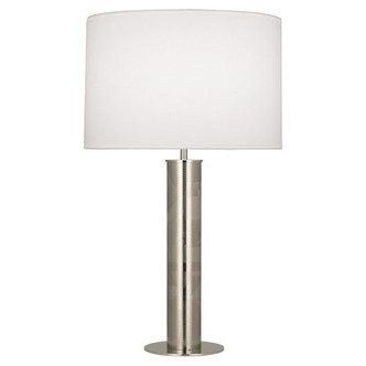 Robert Abbey - S627 - One Light Table Lamp - Michael Berman Brut - Polished Nickel