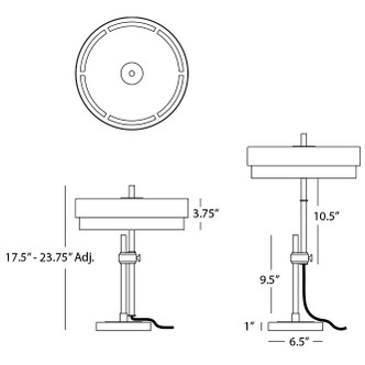 Elliott LED Table Lamp (S913)