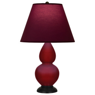 Robert Abbey - SA11P - One Light Accent Lamp - Small Double Gourd - Sangria Glazed Ceramic w/Deep Patina Bronze