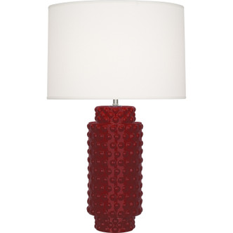 Robert Abbey - SA800 - One Light Table Lamp - Dolly - Sangria Glazed Textured Ceramic