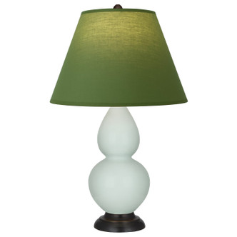 Robert Abbey - 1787G - One Light Accent Lamp - Small Double Gourd - Celadon Glazed Ceramic w/Deep Patina Bronze