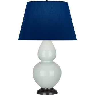Robert Abbey - 1790N - One Light Table Lamp - Double Gourd - Celadon Glazed Ceramic w/Deep Patina Bronze
