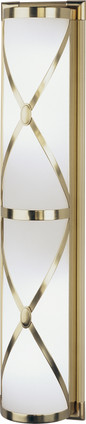 Robert Abbey - 1987 - Four Light Wall Sconce - Chase - Antique Brass