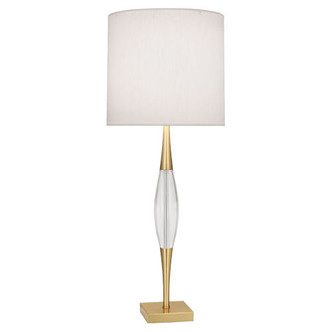 Robert Abbey - 207 - One Light Table Lamp - Juno - Modern Brass w/ Clear Crystal