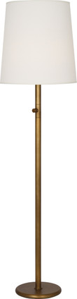 Robert Abbey - 2804W - One Light Floor Lamp - Rico Espinet Buster Chica - Aged Brass