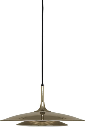 Robert Abbey - 3390 - Three Light Pendant - Axiom - Polished Gold