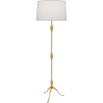 Robert Abbey - 466 - One Light Floor Lamp - Grace - MODERN BRASS