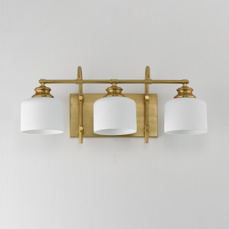 Bisque Three Light Bath Vanity (21493WTNAB)